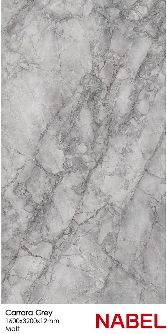 15 Nabel Carrara Grey 18 Bianco Carrara Statuarietto e Calacatta Roma