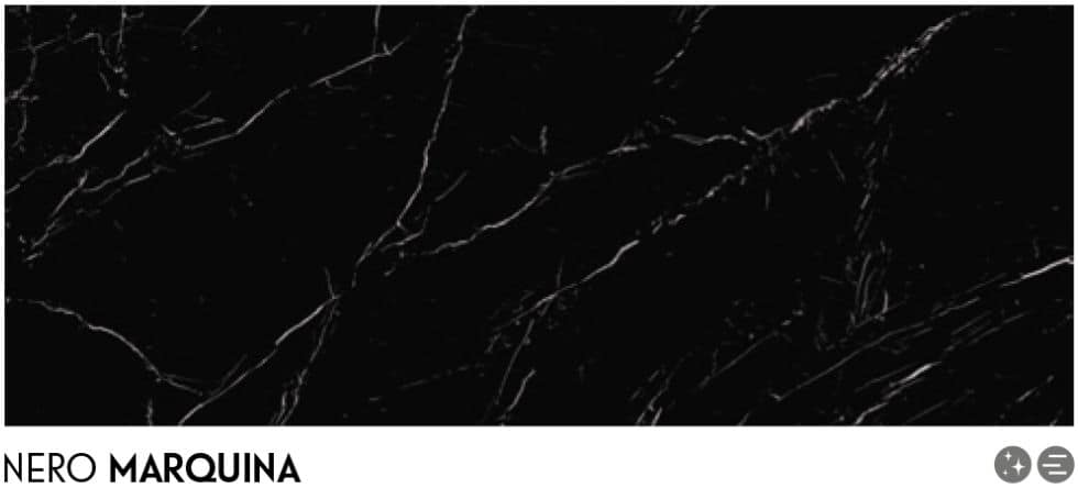 37 Nero Marquina 16 Bianco Absoluto e Nebbia