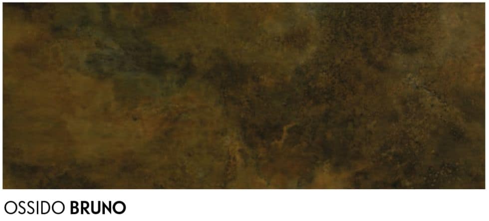 60 Ossido Bruno 21 Marmorino Oro e Fokos Talco