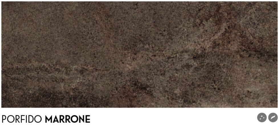 63 Porfido Marrone 21 Marmorino Oro e Fokos Talco